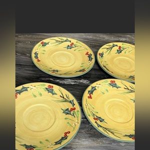 Lenox winterberry saucers